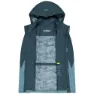 CMP Zip Hood 31z5527 Jakke, Petrol
