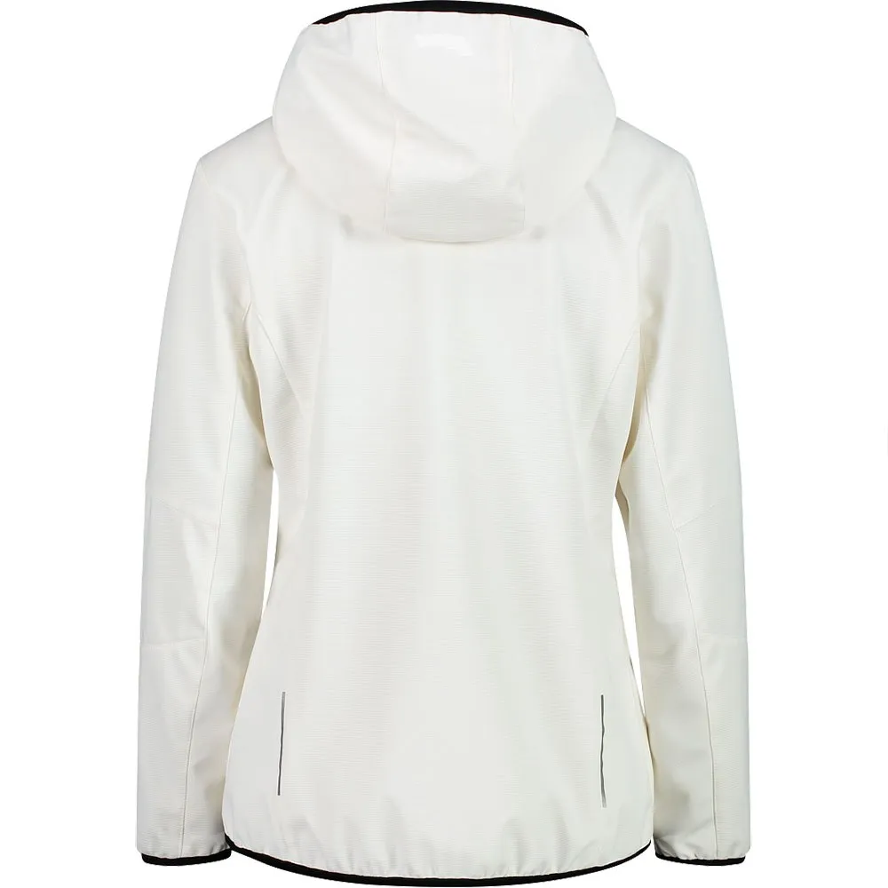 CMP Zip Hood 32a0456 Softshelljakke Refurbished, White