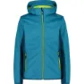 CMP Zip Hood 32a1367 Softshelljakke, Reef