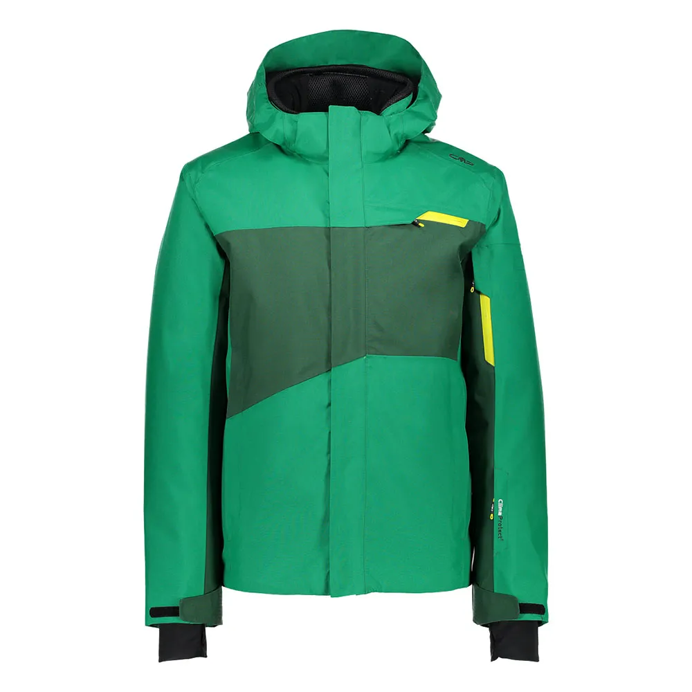 CMP Zip Hood 38w0647 Dunjakke, Emerald CMP Zip Hood 38w0647 Dunjakke, Emerald
