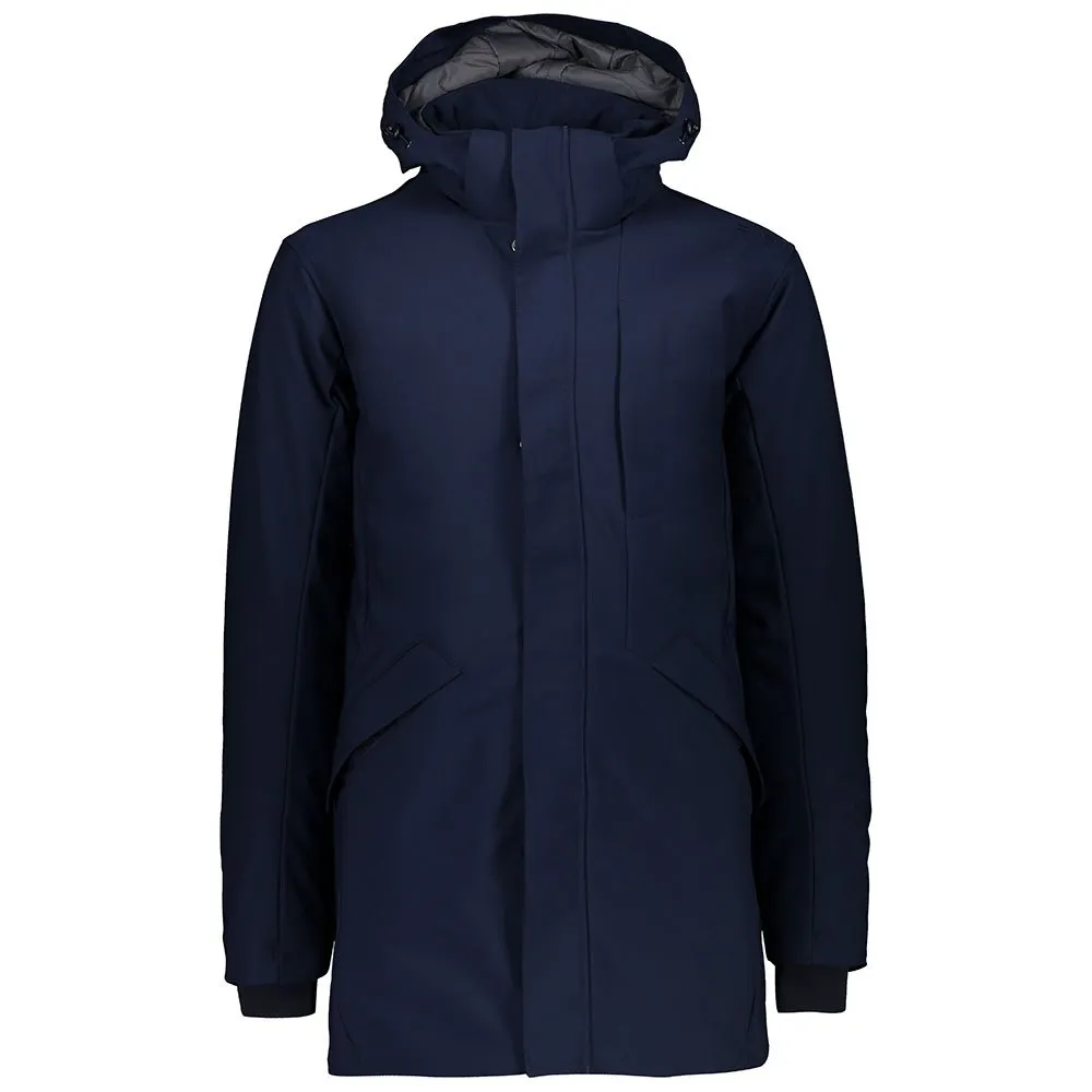 CMP Zip Hood 39z2797 Softshelljakke, Black blue