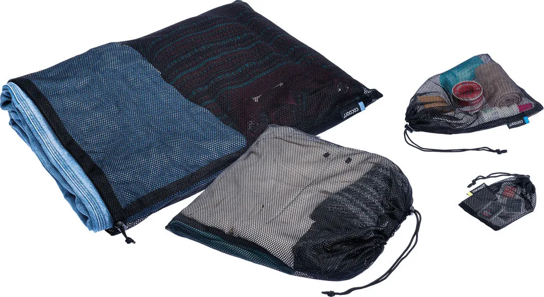 Cocoon Mesh Stuff Sack Set, Black