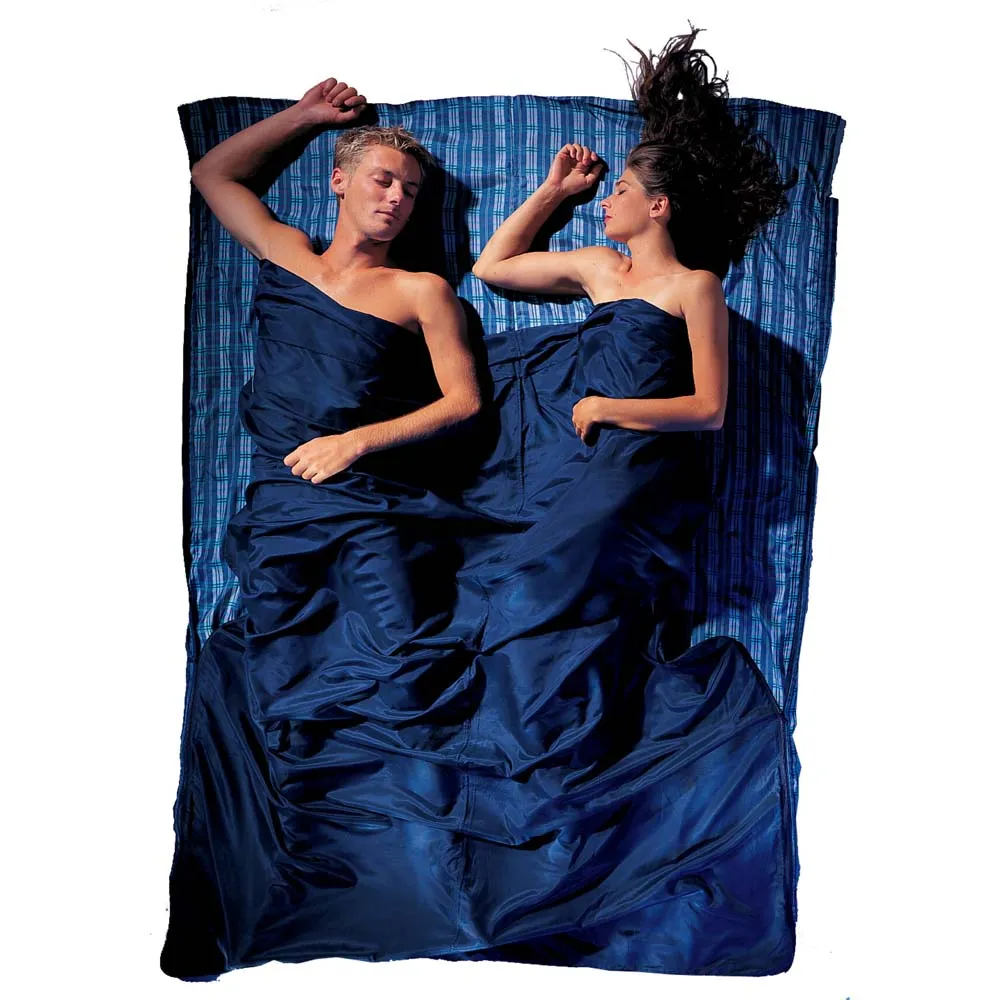 Cocoon Silk Travel 220 X 83 Cm Underlaken, Checked