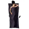 Cocoon Thermolite Silkweight Travel Laken, Volcano grey