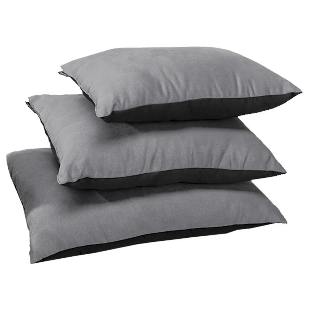 Cocoon Travel Nylon-brushed Microfiber Pute, Charcoal / smoke grey