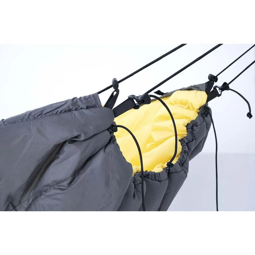 Cocoon Underquilt Hengekøye, Shale/yellow sheen, One Size
