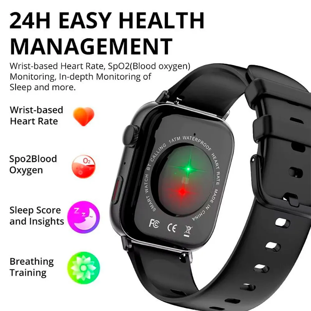 Colmi C8 Max C Series Smartklokke, Black