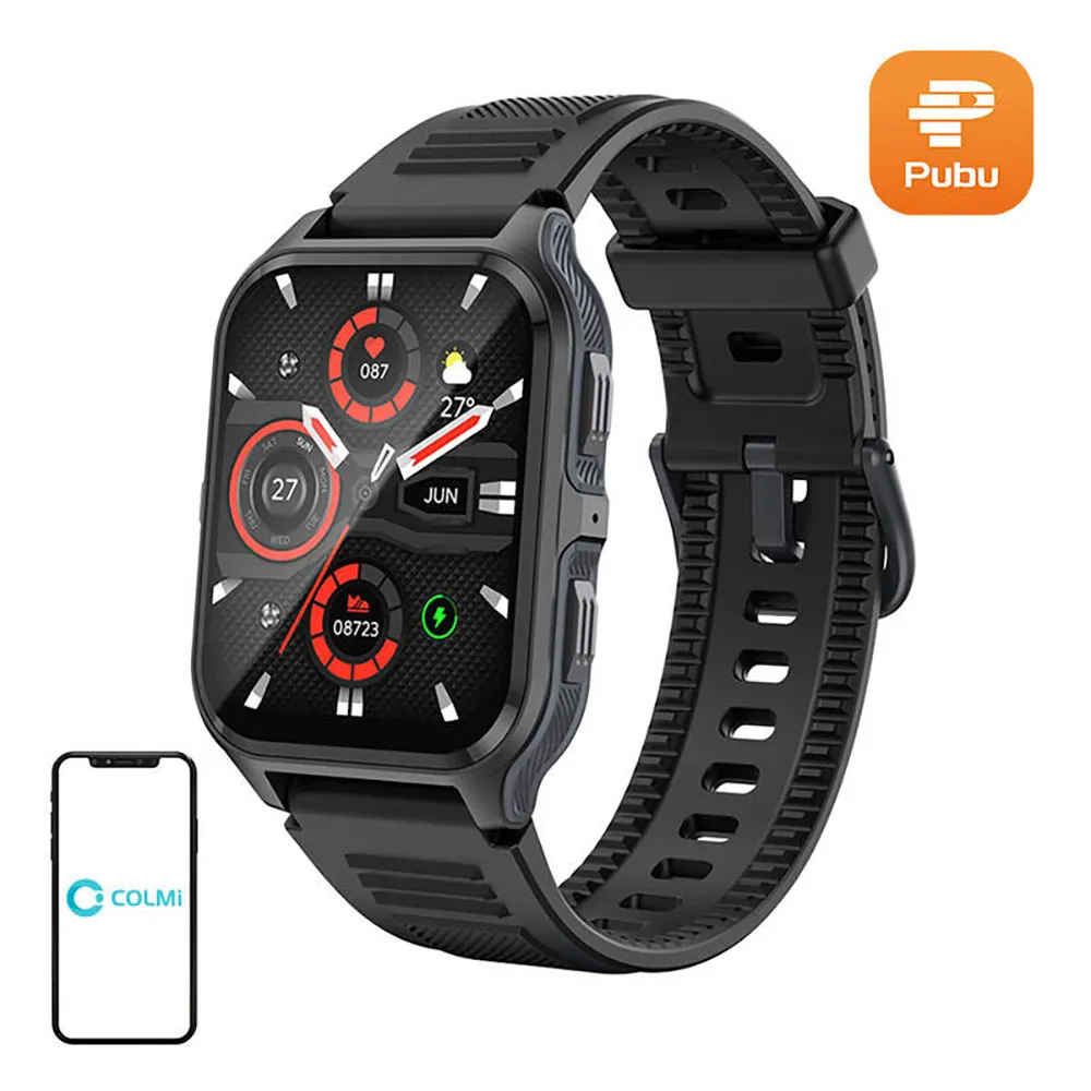 Colmi P73 Smartklokke, Black Colmi P73 Smartklokke, Black