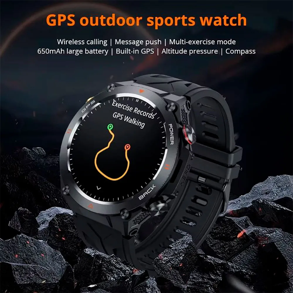 Colmi V75 Smartklokke, Black