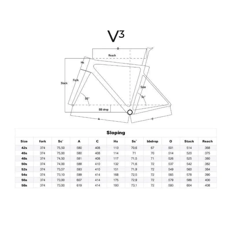 Colnago V3 '23 Disc Complete Bike Road Sram Rival AXS Fulcrum Racing 600, Landeveissykkel Colnago V3 '23 Disc Complete Bike Road Sram Rival AXS Fulcrum Racing 600, Landeveissykkel