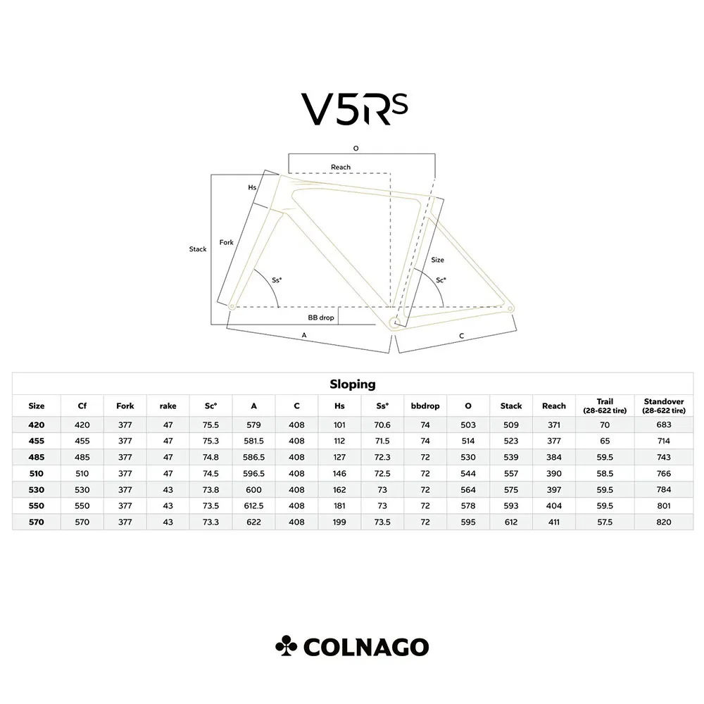 Colnago V5rs Dura Ace Di2 Landeveissykkel Colnago V5rs Dura Ace Di2 Landeveissykkel