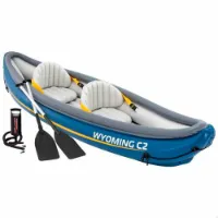 Color Baby Oppblåsbar Kano For 2 Personer Wyoming C2 Med årer 307x89x53 Cm unisex Color Baby Oppblåsbar Kano For 2 Personer Wyoming C2 Med årer 307x89x53 Cm unisex