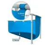 Color Baby Rundt Basseng Med Clearview-prismestativ Med Cob-coat Og Tapiz 427x107 Cm, Multicolor, One Size