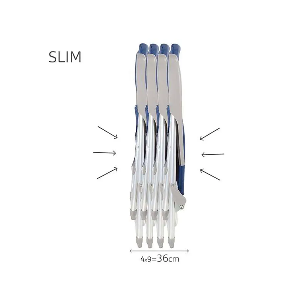 Color Baby Slank Sammenleggbar Aluminiumsstol 6 Posisjoner Med Håndtak unisex, Multicolor, One Size Color Baby Slank Sammenleggbar Aluminiumsstol 6 Posisjoner Med Håndtak unisex, Multicolor, One Size