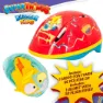 Color Baby Superthings 3d Neon Blast Junior Hjelm, Red / green