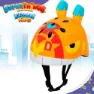 Color Baby Superthings 3d Smash Crash Scooter Hull Juniorhjelm, Orange