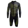 Colting Wetsuits Men's Swimrun Wetsuit Sr03, Black/yellow