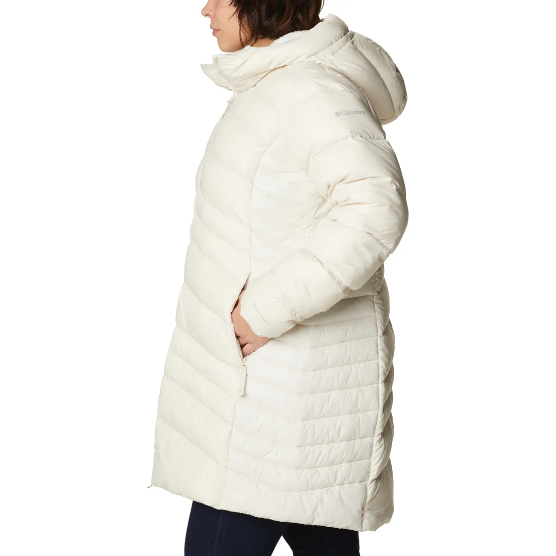 Columbia Autumn Park™ Down Mid Jakke, White Columbia Autumn Park™ Down Mid Jakke, White