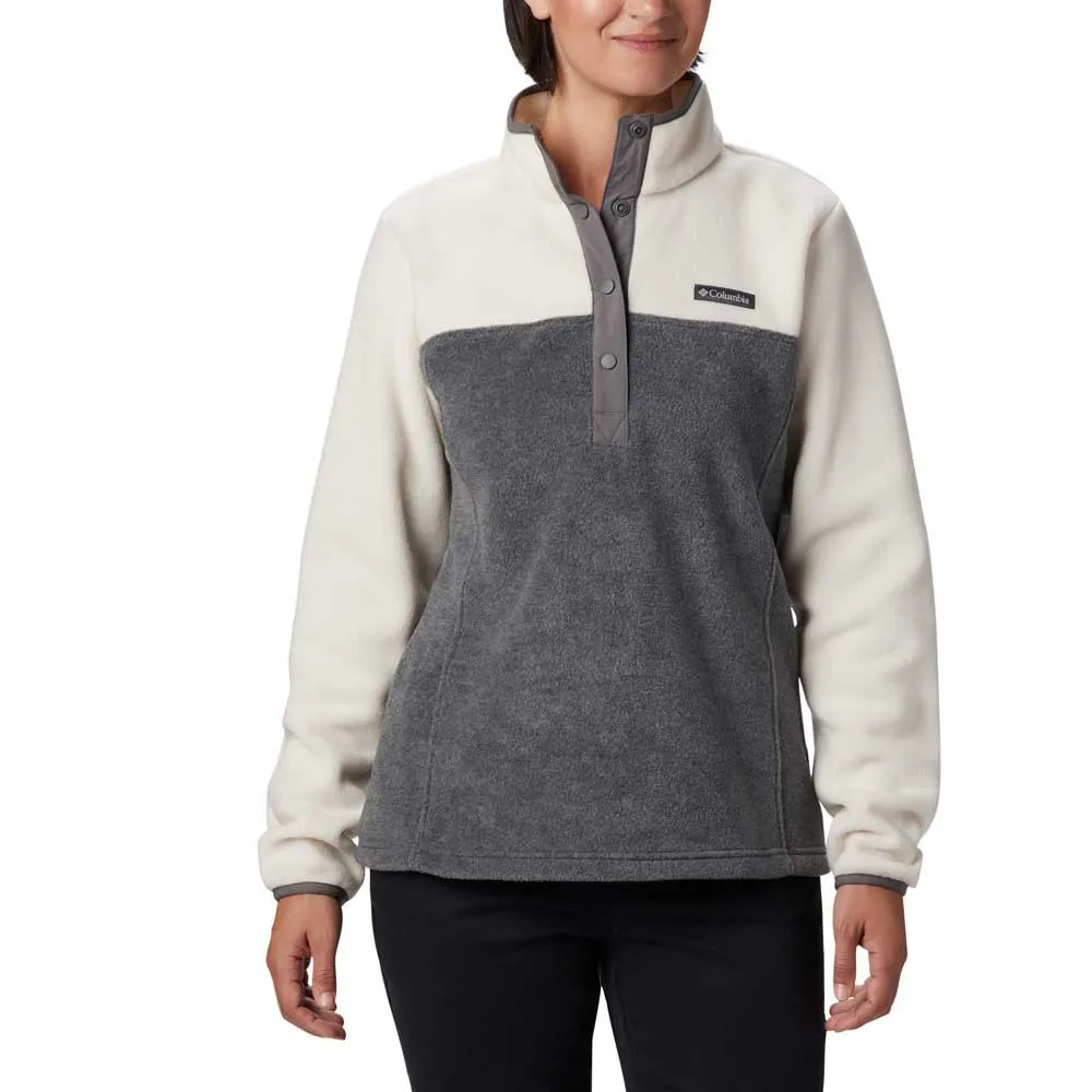 Columbia Benton Springs™ Ii Snap Fleecejakke Med Halv Glidelås Refurbished, City grey heather Columbia Benton Springs™ Ii Snap Fleecejakke Med Halv Glidelås Refurbished, City grey heather