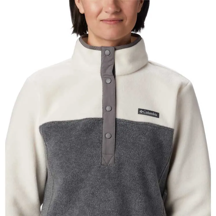 Columbia Benton Springs™ Ii Snap Fleecejakke Med Halv Glidelås Refurbished, City grey heather Columbia Benton Springs™ Ii Snap Fleecejakke Med Halv Glidelås Refurbished, City grey heather