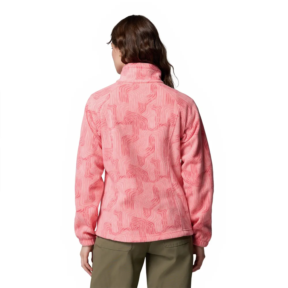 Columbia Benton Springs™ Printed Fleecejakke Med Full Glidelås Columbia Benton Springs™ Printed Fleecejakke Med Full Glidelås