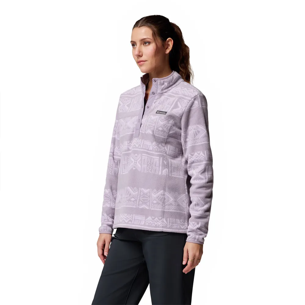Columbia Benton Springs™ Printed Snap Fleecejakke Med Halv Glidelås Columbia Benton Springs™ Printed Snap Fleecejakke Med Halv Glidelås