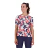 Columbia Chill River Kortarmet T-skjorte, White lakeshore floral multi print
