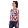 Columbia Chill River Kortarmet T-skjorte, White lakeshore floral multi print