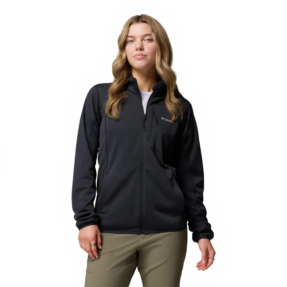 Columbia Essential Hike™ Grid Fleecejakke Med Full Glidelås Columbia Essential Hike™ Grid Fleecejakke Med Full Glidelås
