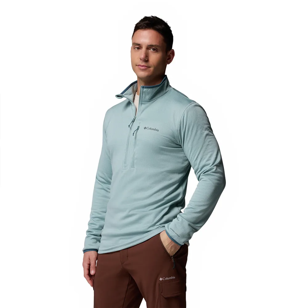 Columbia Essential Hike™ Grid Fleecejakke Med Halv Glidelås Columbia Essential Hike™ Grid Fleecejakke Med Halv Glidelås
