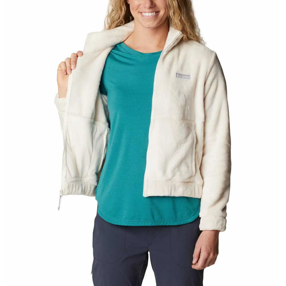 Columbia Fireside™ Fleecejakke Med Full Glidelås, Chalk Columbia Fireside™ Fleecejakke Med Full Glidelås, Chalk
