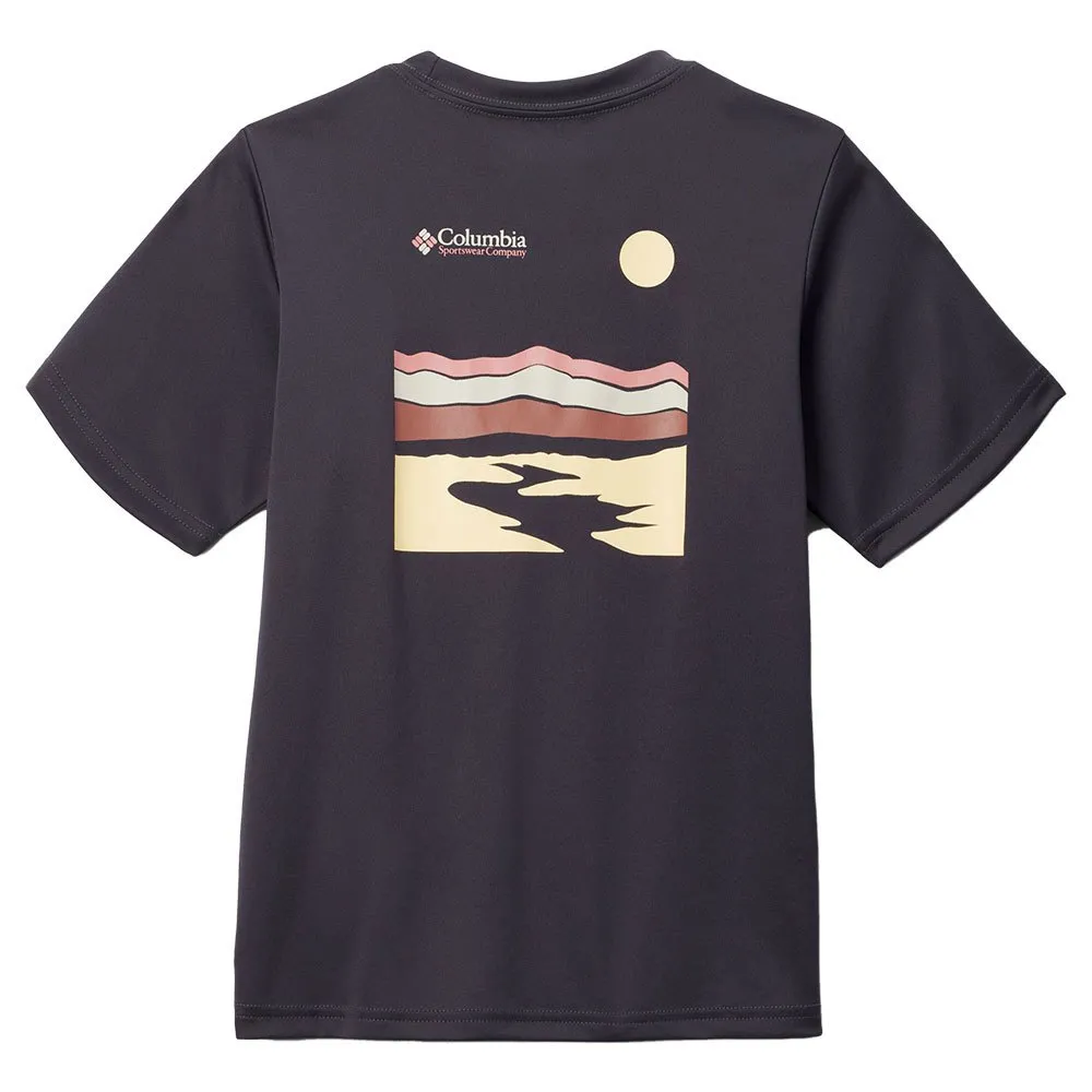 Columbia Fork Stream™ Boys Kortarmet T-skjorte, Shark / heritage ii, 18Y Columbia Fork Stream™ Boys Kortarmet T-skjorte, Shark / heritage ii, 18Y