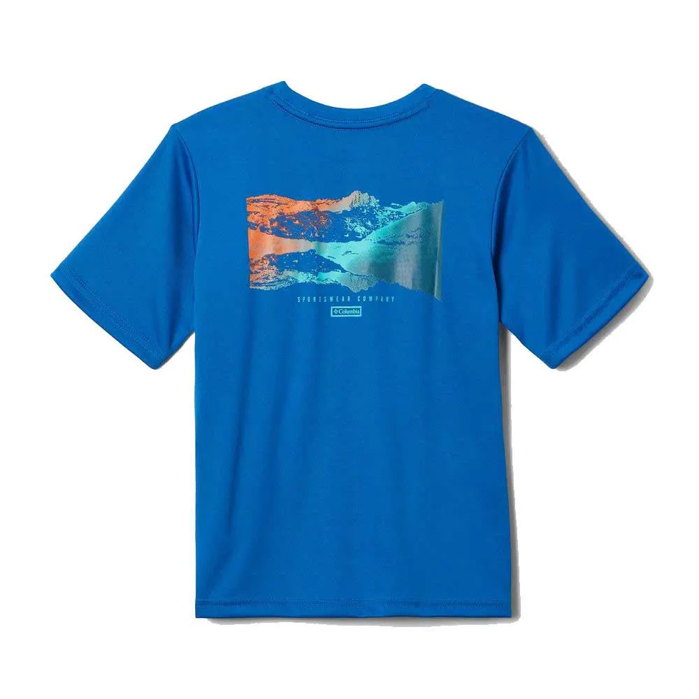 Columbia Grizzly Ridge™ Back Graphic Kortarmet T-skjorte, Bright indigo, 14-16Y Columbia Grizzly Ridge™ Back Graphic Kortarmet T-skjorte, Bright indigo, 14-16Y