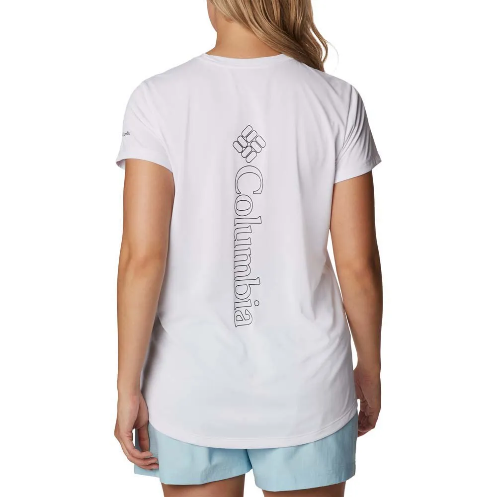 Columbia Hike™ Graphic Kortarmet T-skjorte, White / vertical Columbia Hike™ Graphic Kortarmet T-skjorte, White / vertical