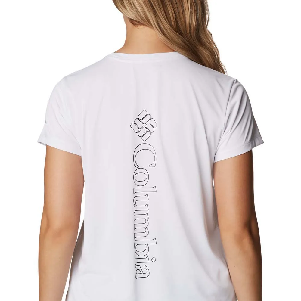 Columbia Hike™ Graphic Kortarmet T-skjorte, White / vertical Columbia Hike™ Graphic Kortarmet T-skjorte, White / vertical