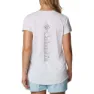 Columbia Hike™ Graphic Kortarmet T-skjorte, White / vertical