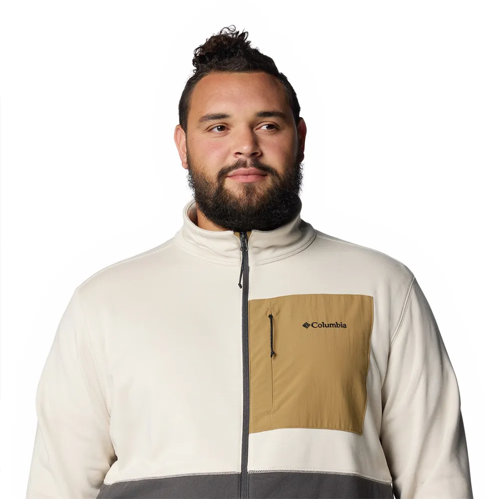 Columbia Hike™ Ii Plus Size Fleecejakke Med Full Glidelås, Dark stone / shark