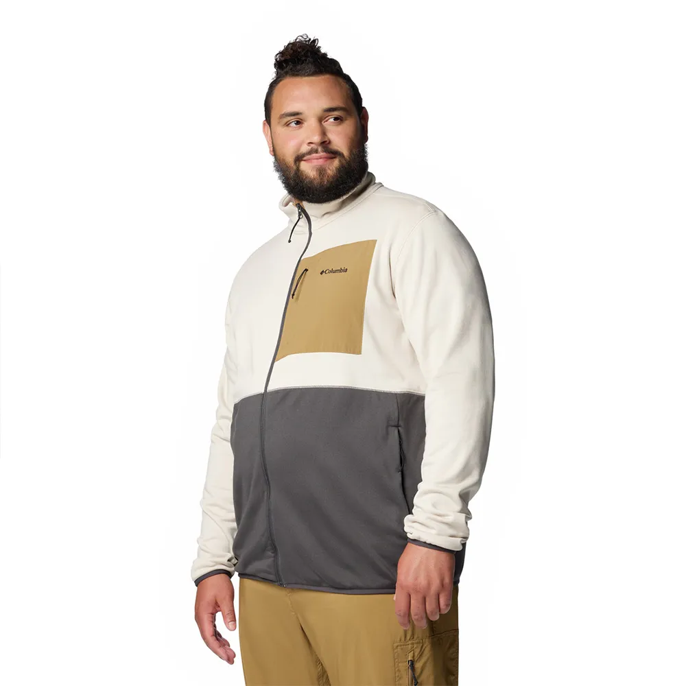 Columbia Hike™ Ii Plus Size Fleecejakke Med Full Glidelås, Dark stone / shark