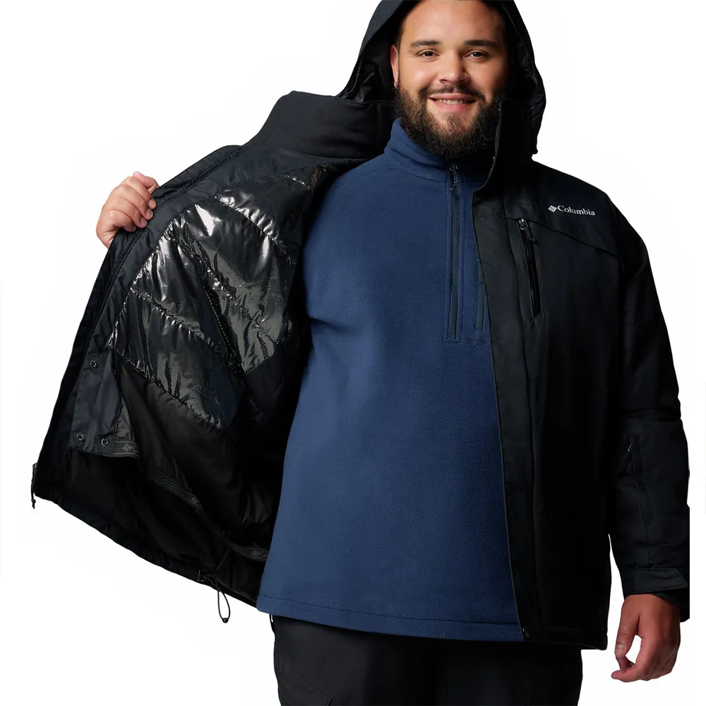 Columbia Last Tracks™ Ii Plus Size Jakke Refurbished, Black Columbia Last Tracks™ Ii Plus Size Jakke Refurbished, Black