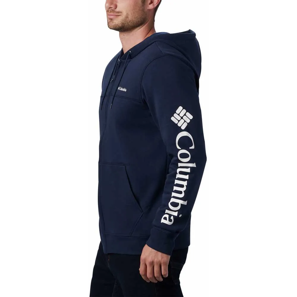 Columbia Logo Genser Med Hel Glidelås