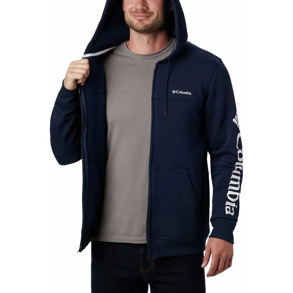 Columbia Logo Genser Med Hel Glidelås