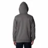 Columbia Logo Genser Med Hel Glidelås Refurbished, City grey heather / branded shadow lo