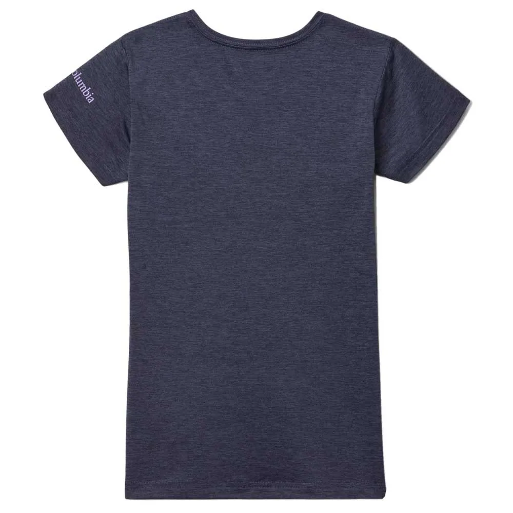 Columbia Mission Peak™ Graphic Kortarmet T-skjorte, Nocturnal hthr, 8Y