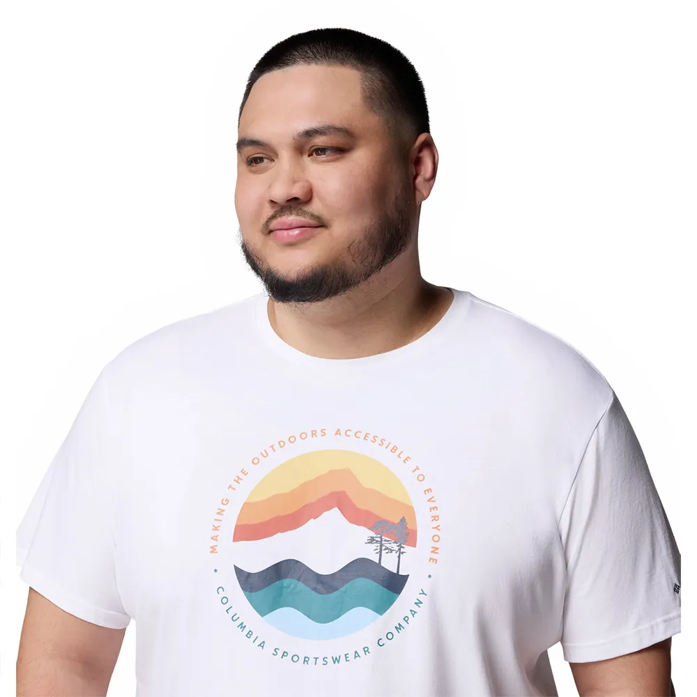 Columbia Path Lake™ Ii Plus Size Kortarmet T-skjorte