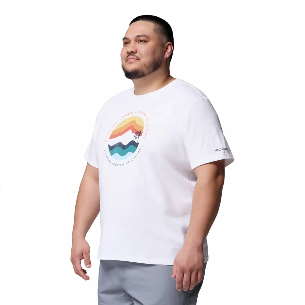 Columbia Path Lake™ Ii Plus Size Kortarmet T-skjorte