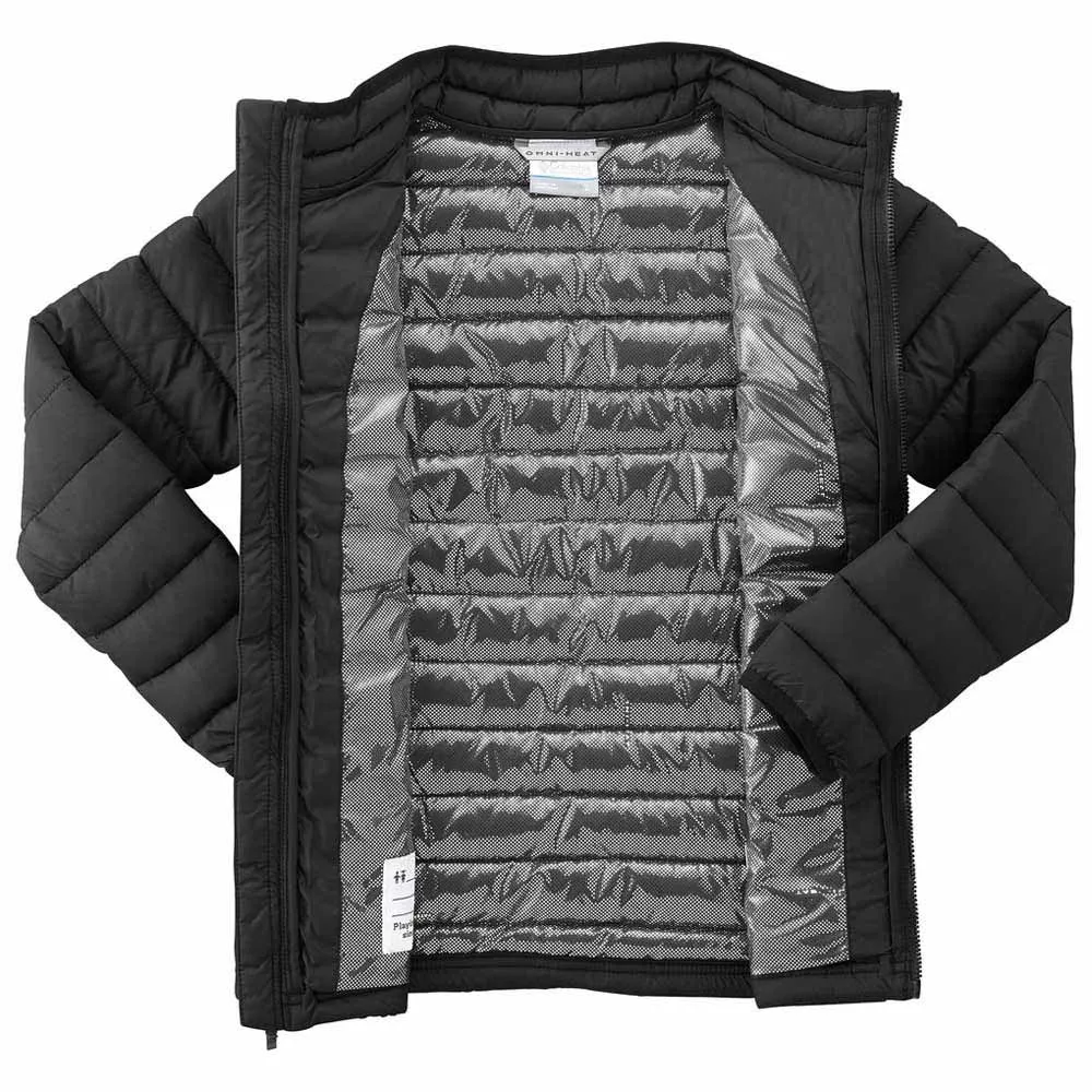 Columbia Powder Lite™ Boys Jakke Refurbished, Black, 8Y