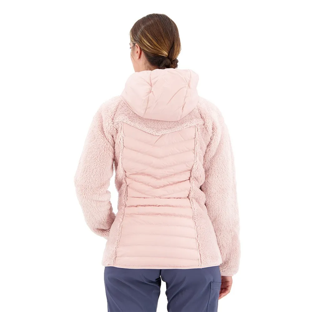 Columbia Powder Lite™ Sherpa Hybrid Fleecejakke Med Full Glidelås, Dusty pink