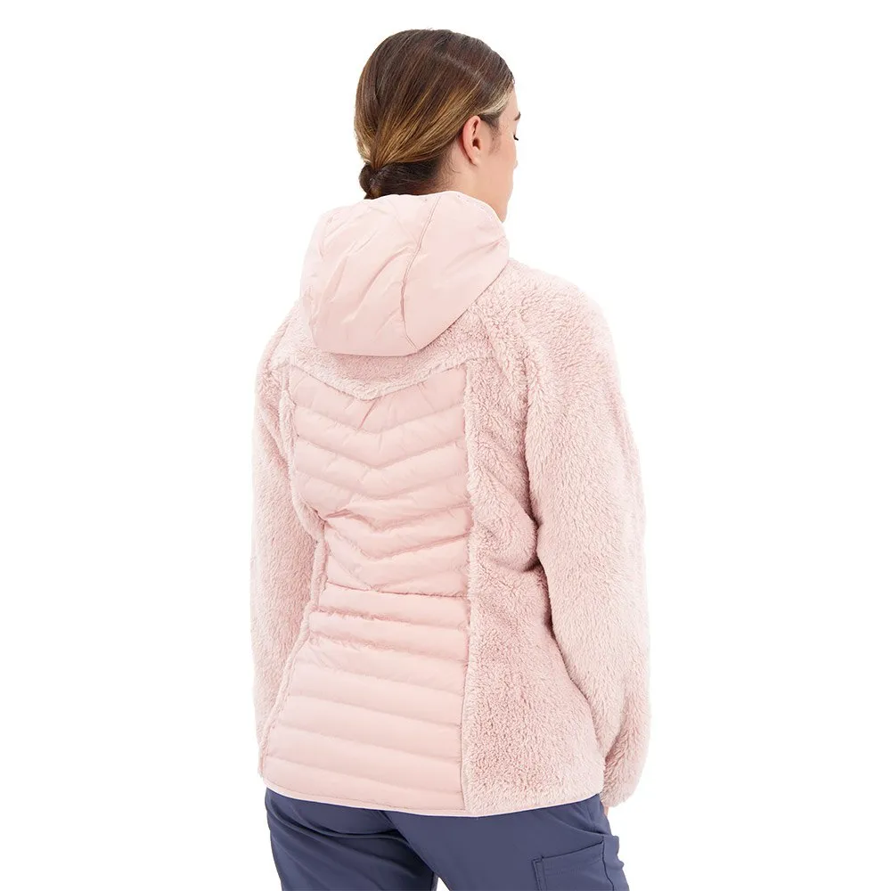 Columbia Powder Lite™ Sherpa Hybrid Fleecejakke Med Full Glidelås, Dusty pink