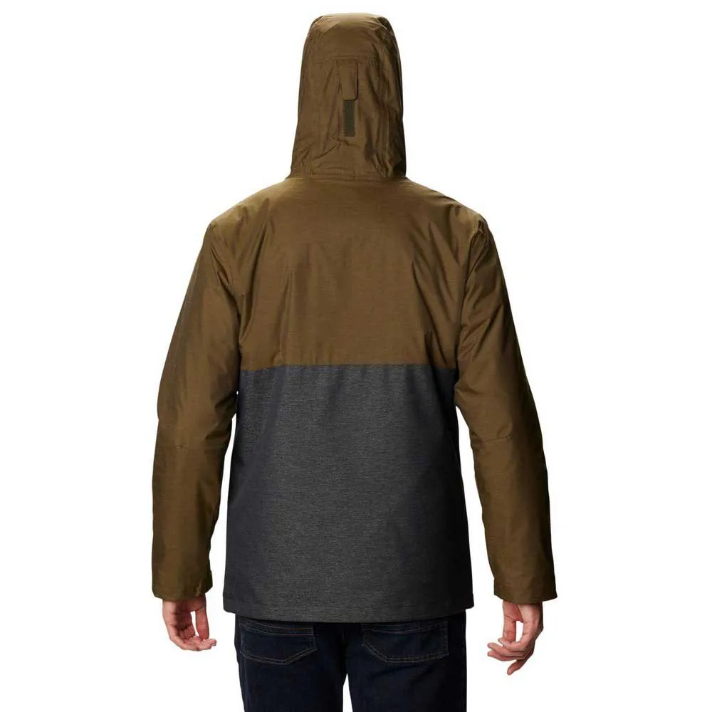 Columbia Ridge Gates Interchange Avtakbar Jakke, Shark twill / olive green slub