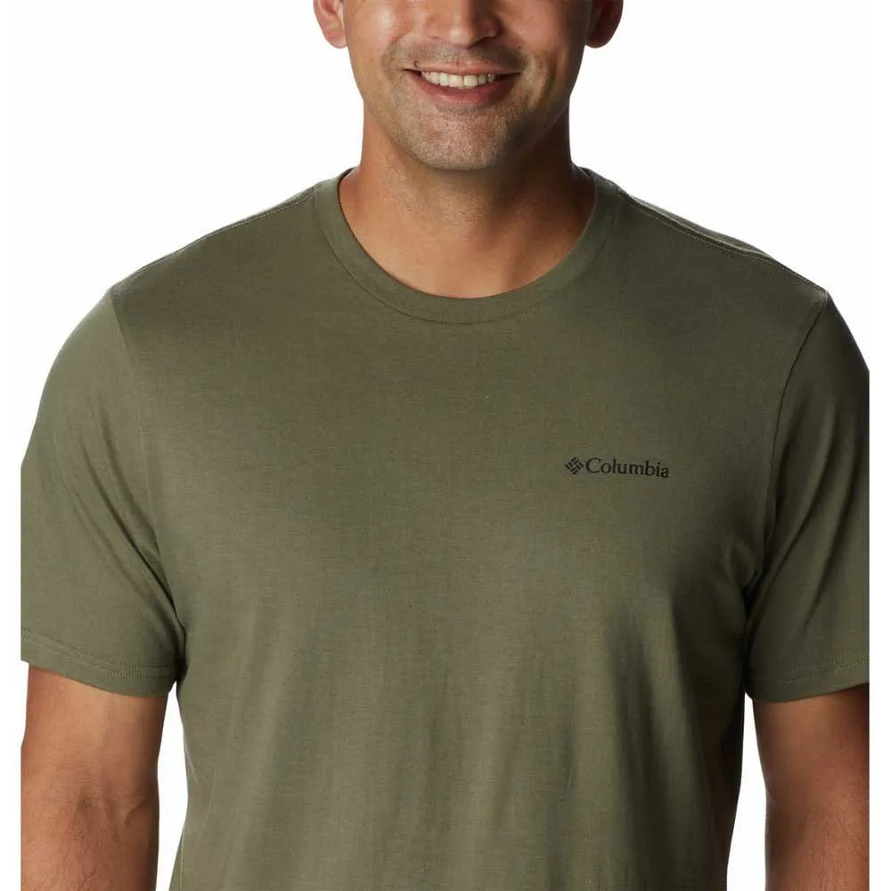 Columbia Rockaway River™ Back Graphic Kortarmet T-skjorte, Stone green / la